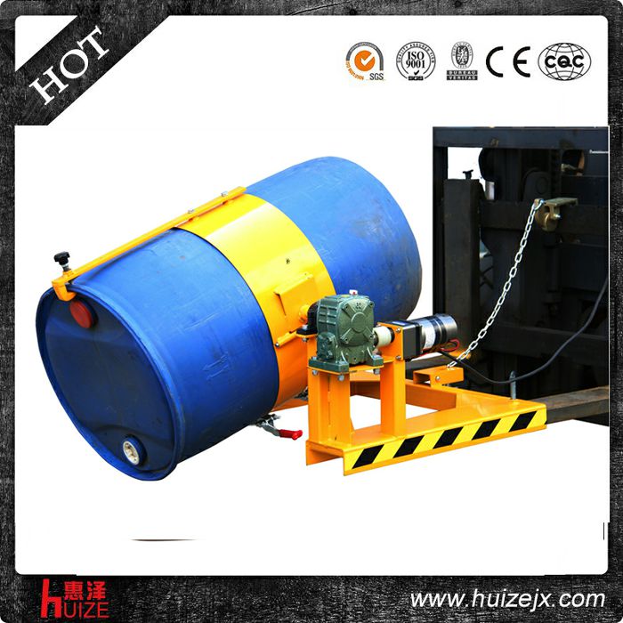 叉車專用倒桶機(jī)具（塑鐵桶，電翻轉(zhuǎn)）
