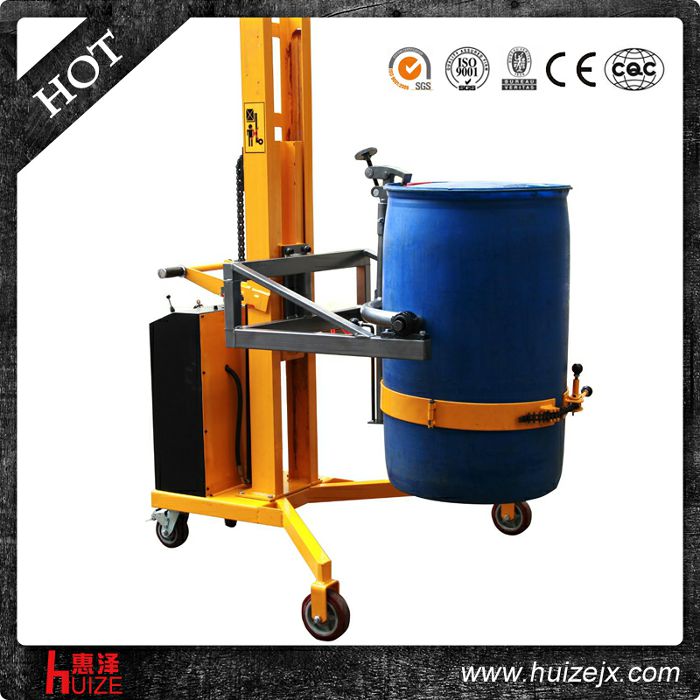 半電動(dòng)油桶車（直角腿，夾鐵桶翻轉(zhuǎn)）3