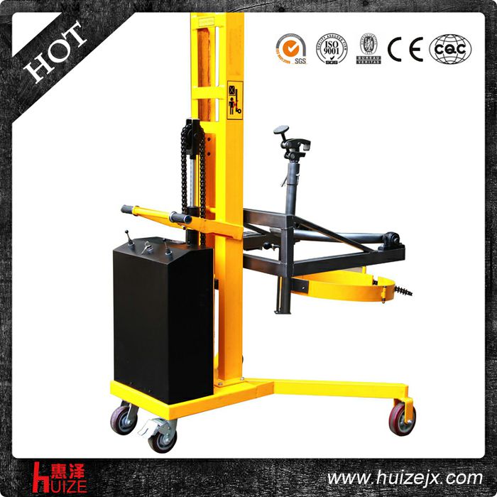 半電動油桶車（直角腿，夾鐵桶翻轉(zhuǎn)）2